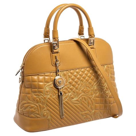 versace tasche beige|Versace athena handbag.